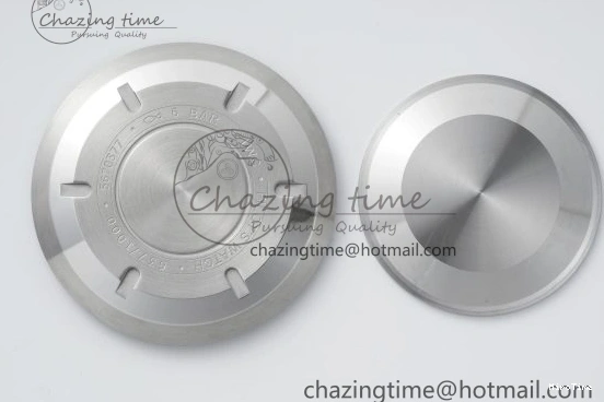 MIROTIME 0319 Bright Pilot Chrono SS AZF 1:1 Best Edition Green Dial on Brown Leather Strap A 7059